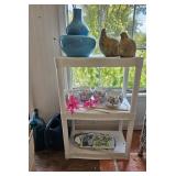 Plastic Shelf, Vase, Disco Planters ++