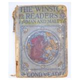 1918 Winston Second Reader Childrens Book