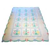 Vintage Arch Quilt Tulip Quilt