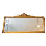 Vintage Gilt Frame Wall / Mantel Mirror