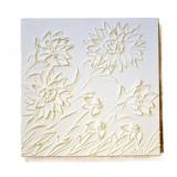 Heavy Impasto Painted Floral Canvas Painting
