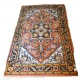 Vintage Persian Hand Woven Wool Carpet Rug