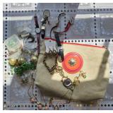 Assorted Costume Jewelry, Watches and Handbags