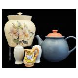 Vintage Tea Pot, Crock, S&P +