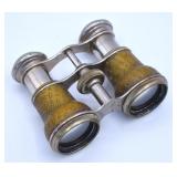 Antique Fleur-de-Lis Opera Glasses Binoculars