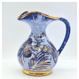 Hand Painted Gilt Decorated Holland Mini Vase