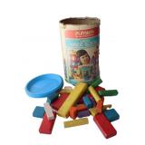 Vintage Playskool Wood Blocks