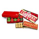 Antique / Vintage Checkers w/ Original Boxes