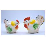Occupied Japan Chicken & Rooster S&P Shaker Set