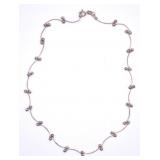 6.4g Sterlinf Silver Necklace 16.25"