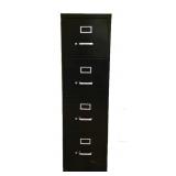 Black Metal Filing Cabinet