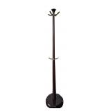 Tall Wood Coat / Towel Rack