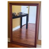 Wood Frame Wall Mirror