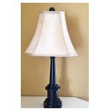 Black Pillar Accent Table Lamp