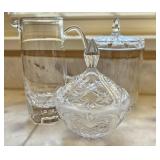 Glass & Crystal Jars & Pitcher