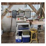 Rigid Oscillating Belt Sander & Misc Tools