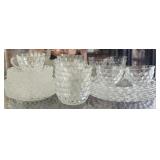 Vintage Anchor Hocking Bubble Glass Dishes