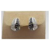 Sterling Silver CZ Earrings