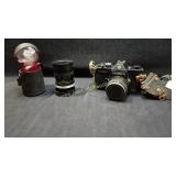 Vintage Yashica TL Electro X Camera & Lenses