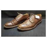 Vintage Hand Made Leather Shoes - Made In England
