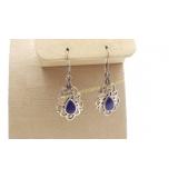 Sterling Silver & Lapis Lazuli Earrings