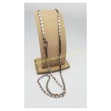 Heavy Vintage Sterling Silver Necklace