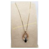 Antique 1/20 14KGF Chain & Pendant - MISSING