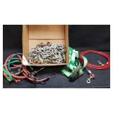 Mix Lot Chain, Bungees, Dog Line