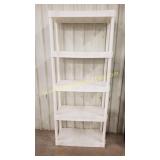 Light Duty White Plastic Shelf Unit