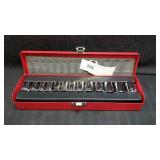 New Klein Tools 13 Piece Short Sockets W Red