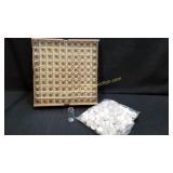 New 100 Pack Wheaton Glass Vials & Caps