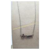 Sterling Silver & Marcasite DREAM Necklace