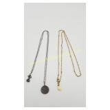 Vintage Sterling Silver Chain & Pendant & Avon