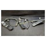 3) Vintage Military Telephone Handsets / H250U