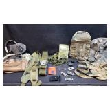 Misc Military Camo Pouches, Belts, Etc