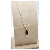 Sterling Silver 18" Chain & Pendant