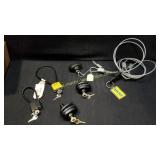 Mix Group Of Gun Locks With Keys