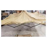 10 x 10 Ez-Up Tent Canopy With Brown Carry Case
