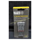 New Klein Tools 1/4" Pro Impact Power Nut Driver
