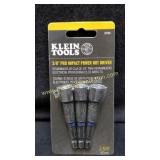 New Klein Tools 3/8" Pro Impact Power Nut Driver