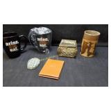 Coffee Mugs, Ceramics, Trinket Box & More
