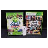 The Sims 3 PC Game & GTA V Xbox 360 Game