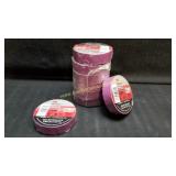 New 8 Piece 3M Temflex Purple Vinyl Electrical