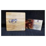 Dan Majerle Autographed 6x6 Hardwood Floor Tile