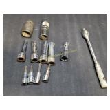 Small Size Snap On Sockets & Breaker Bar