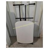 18" x 25" Folding Table With Adjustable Leg