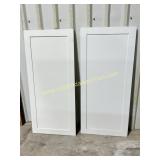 2) Kitchen Cabinet Doors - 18" x 41"