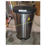 Stainless Steel Tall Kitchen Trashcan Step On