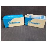 2) New 10 Packs Finder Modular Interface Relays