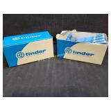 2) New 10 Packs Finder Modular Interface Relays